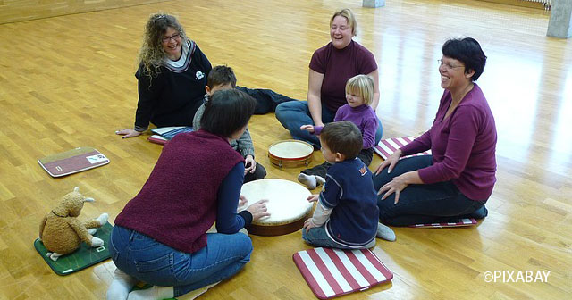 Musik Noten Kinder singen