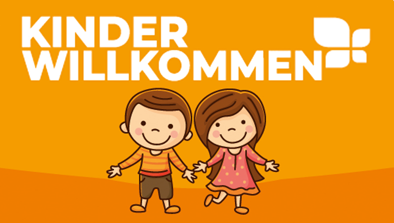 Jetzt Partnerbetrieb von >Kinder willkommen< werden Werden Sie Partnerbetrieb von "Kinder willkommen!"